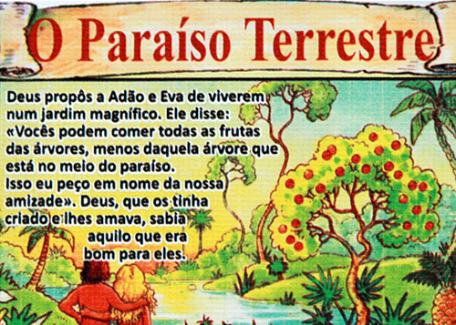 O PARAISO TERRESTRE - GN 1-3 PARA CATEQUESE