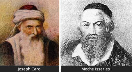 Moses Isserles e Joseph Karo intro